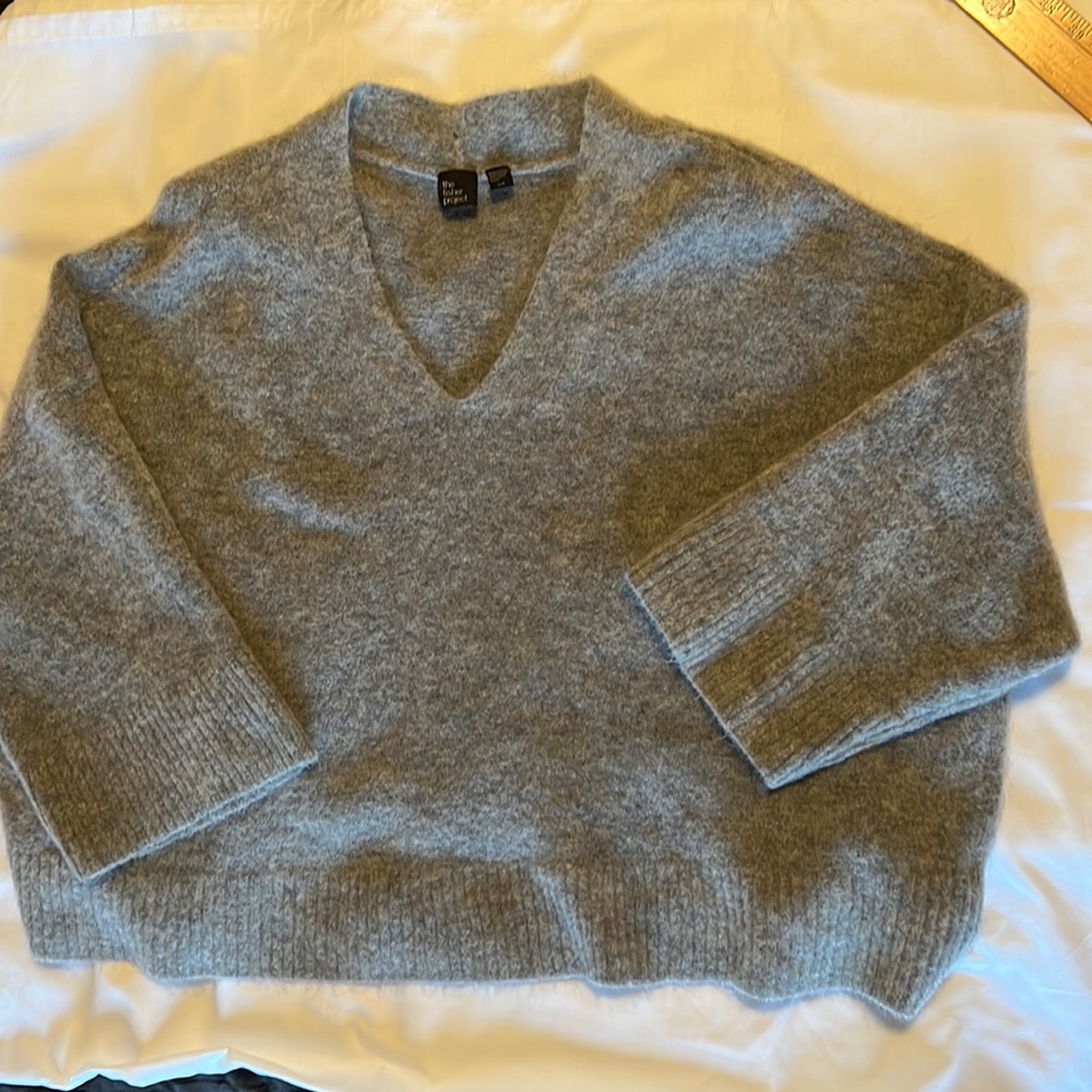 Eileen Fisher. Part The Fisher Project. Size L, oversized sweater. Very comfy.